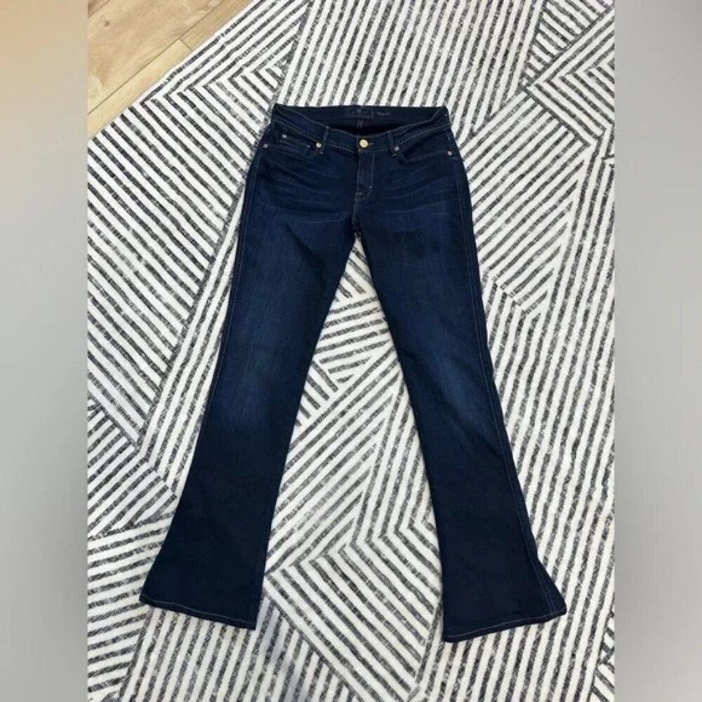 NWOT 7 For All Mankind Kaylie Mid-Rise Flare Jeans – Size 30